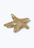 Muse Gold Starfish Barrette Clip - One Size Image 2