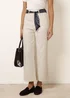 Blue Vanilla White Scarf Belt Trousers - M Image 2