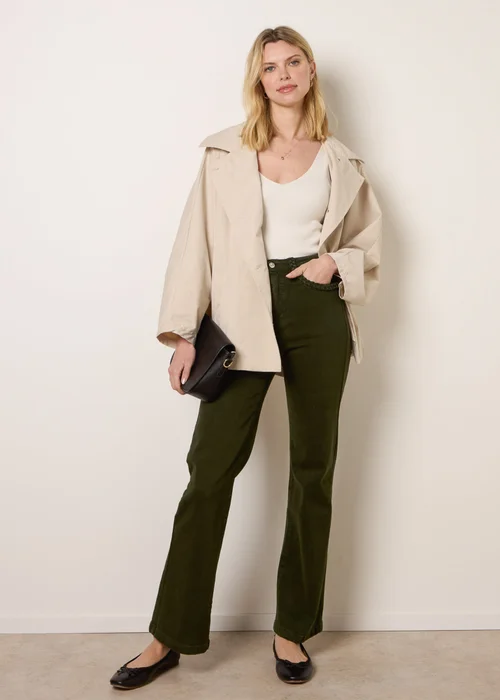 Blue Vanilla Green Pocket Rope Stretch Jeans - 8 Image 2