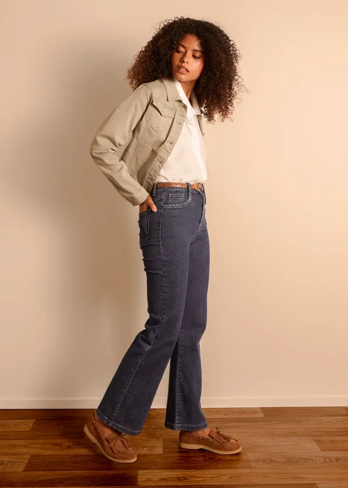 Blue Vanilla Blue Pocket Rope Stretch Jeans - 8 Image 1