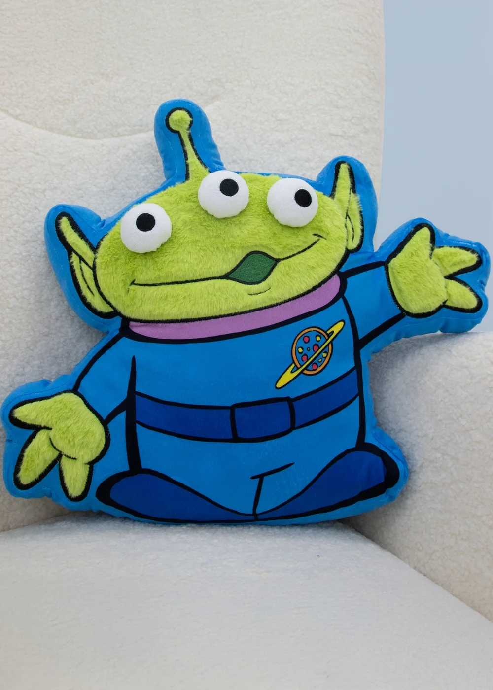 Toy Story Explore Green Alien Cushion - One Size Image 1