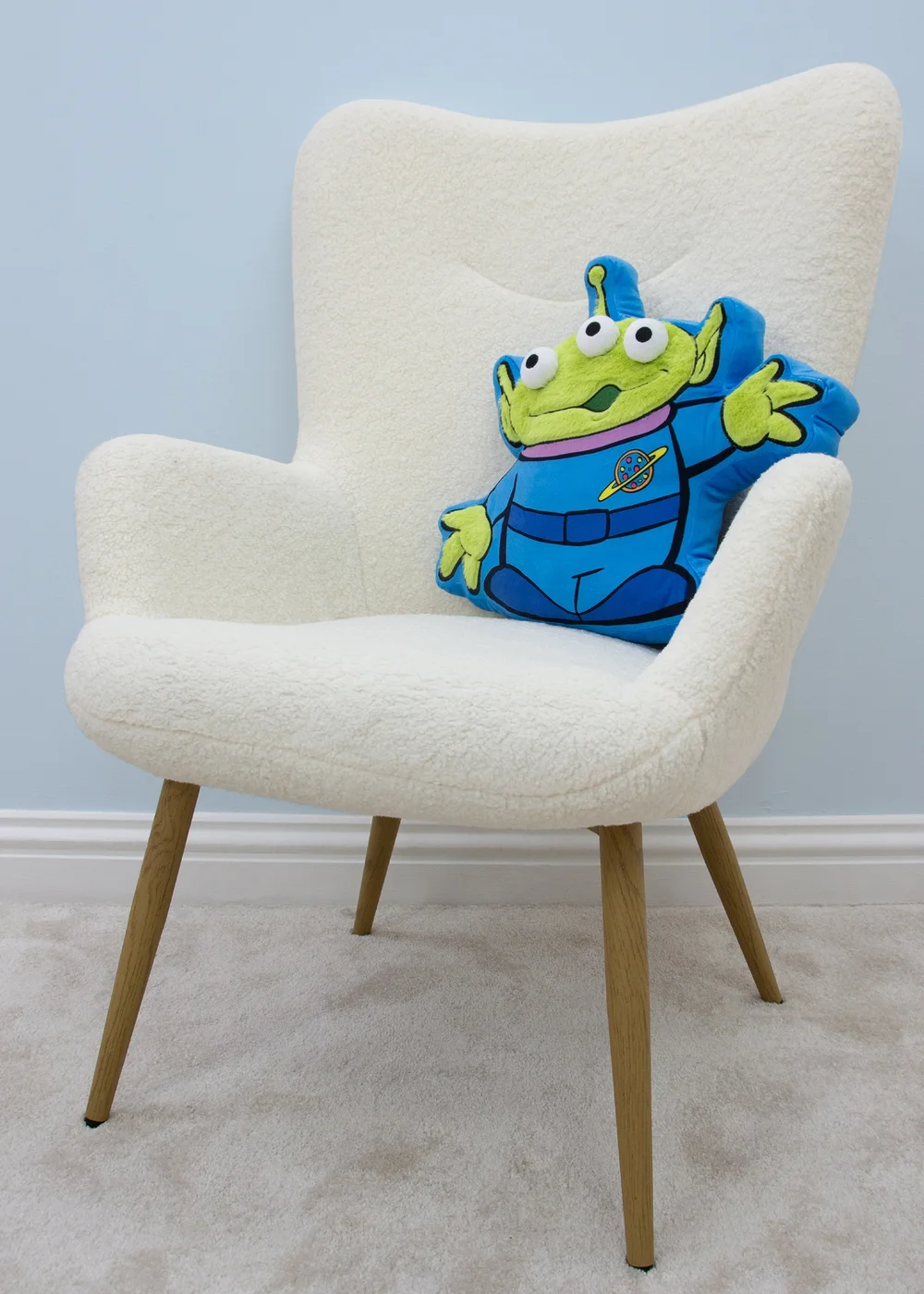 Toy Story Explore Green Alien Cushion - One Size Image 2