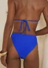 Moda Minx Iconic Isle Azure Blue Atka Triangle Bikini Top - S Image 4