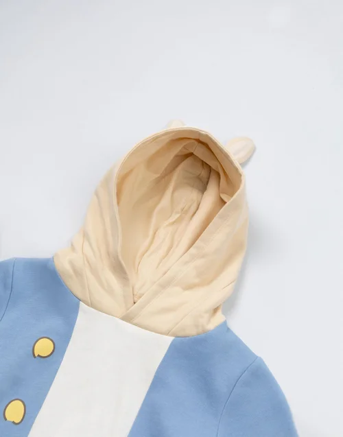 Vanilla Underground Peter Rabbit Unisex Kids Blue Hoodie (12 mnths - 5 years) - 18-24 months Image 4