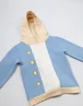 Vanilla Underground Peter Rabbit Unisex Kids Blue Hoodie (12 mnths - 5 years) - 18-24 months Image 3