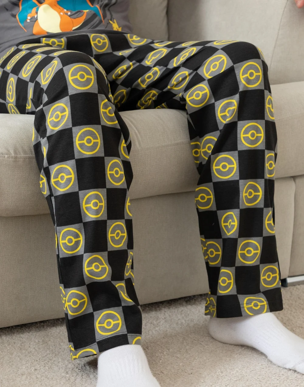Vanilla Underground Pokemon Mens Pikachu & Charizard SS Pyjama Set (S-3XL) - XL Image 4