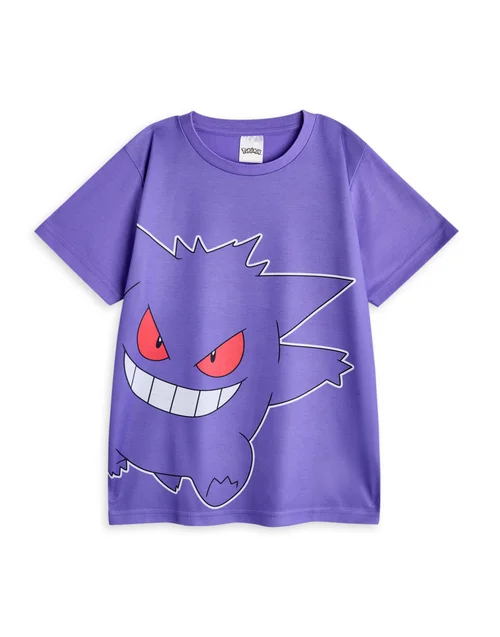 Vanilla Underground Pokemon Boys Pikachu, Gengar, Charizard SS Pyjama Set (4-14 Years) - Pack of 3 - 7-8 Yrs Image 3