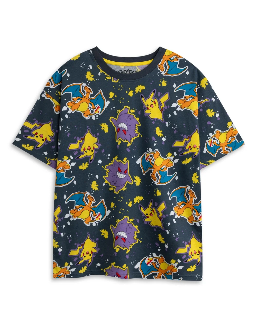 Vanilla Underground Pokemon Boys Multicoloured Short Pyjama Set (4-14 Years) - Pack of 2 - 7-8 Yrs Image 5