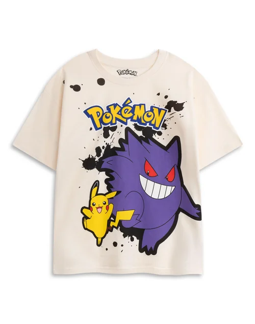 Vanilla Underground Pokemon Boys Multicoloured Short Pyjama Set (4-14 Years) - Pack of 2 - 7-8 Yrs Image 3