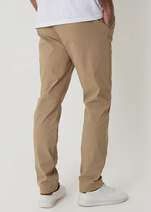 Threadbare Stone Slim Fit Stretch Trousers - 32/L32 Image 2