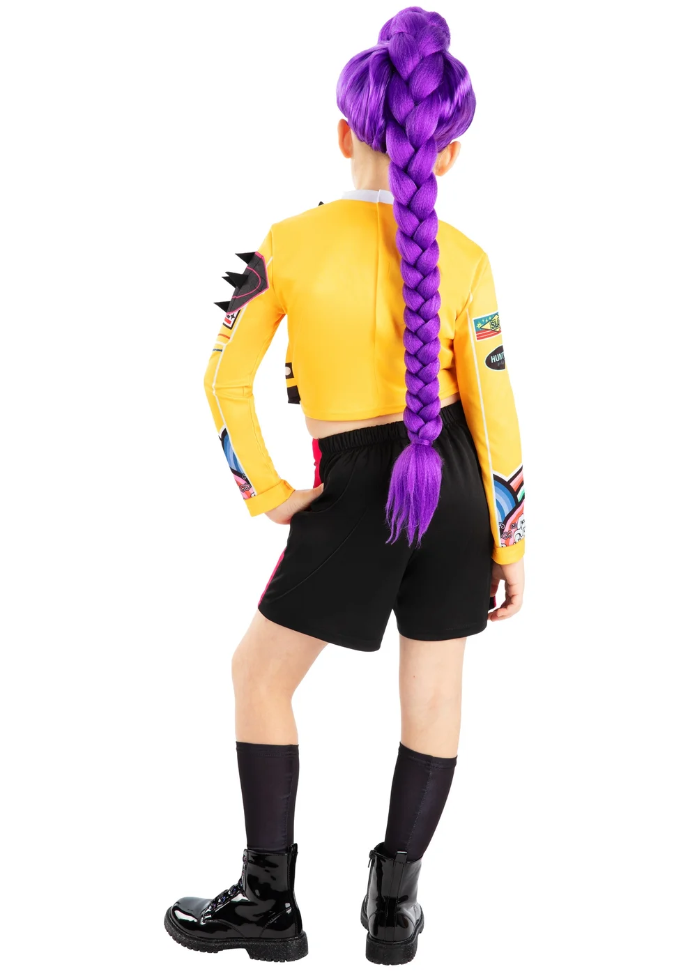 K-Pop Demon Hunters Rumi Core Look Child Costume & Wig (5-10 Years) - 5-6 Yrs Image 2