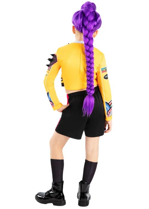 K-Pop Demon Hunters Rumi Core Look Child Costume & Wig (5-10 Years) - 5-6 Yrs Image 2