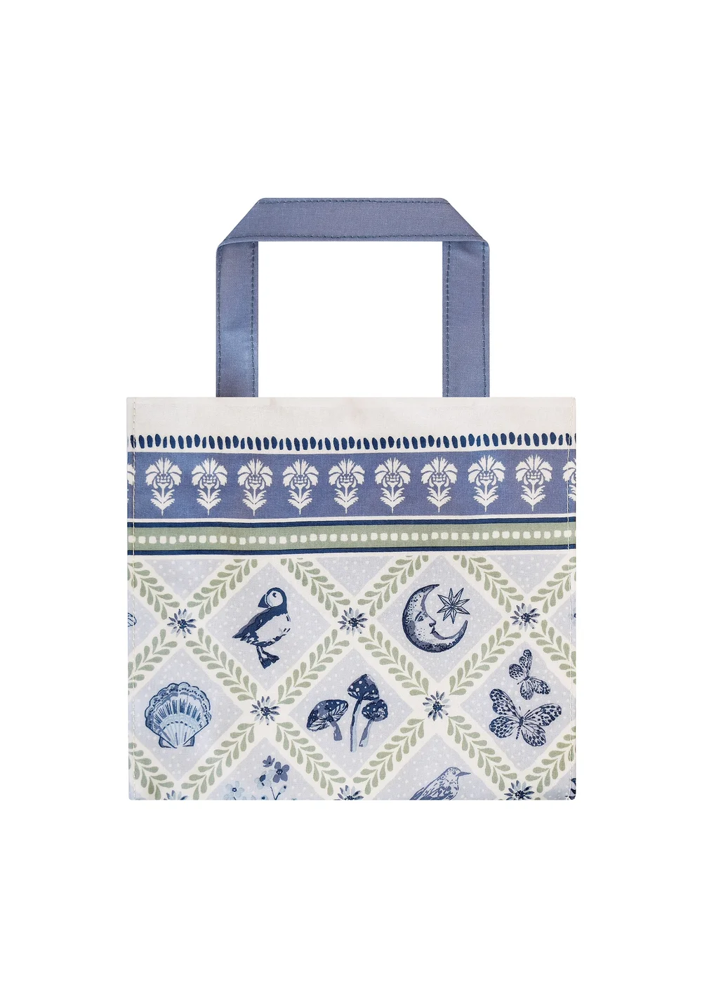 Ulster Weavers Coastal Treasures Blue PVC Bag - Small - One Size Image 1