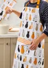Ulster Weavers Cats In Waiting Orange Apron - Cotton - One Size Image 2