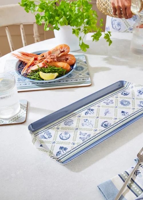 Ulster Weavers Coastal Treasures Blue Placemat - 4 Pack - One Size Image 3