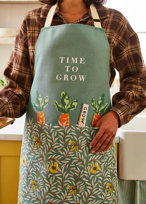 Ulster Weavers Time to Grow Green Apron - Cotton - One Size Image 2