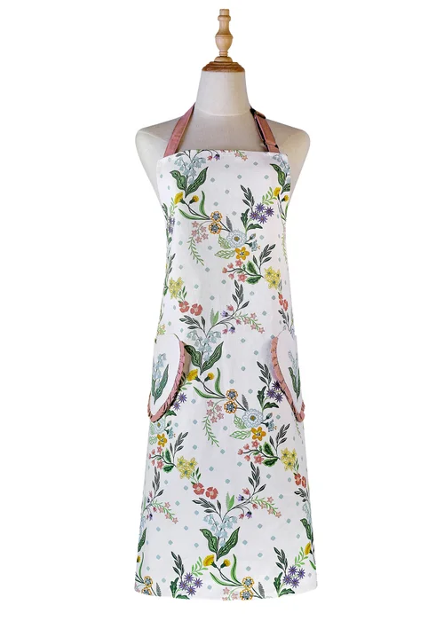 Ulster Weavers Petals & Prose Pink Apron - Cotton - One Size Image 1