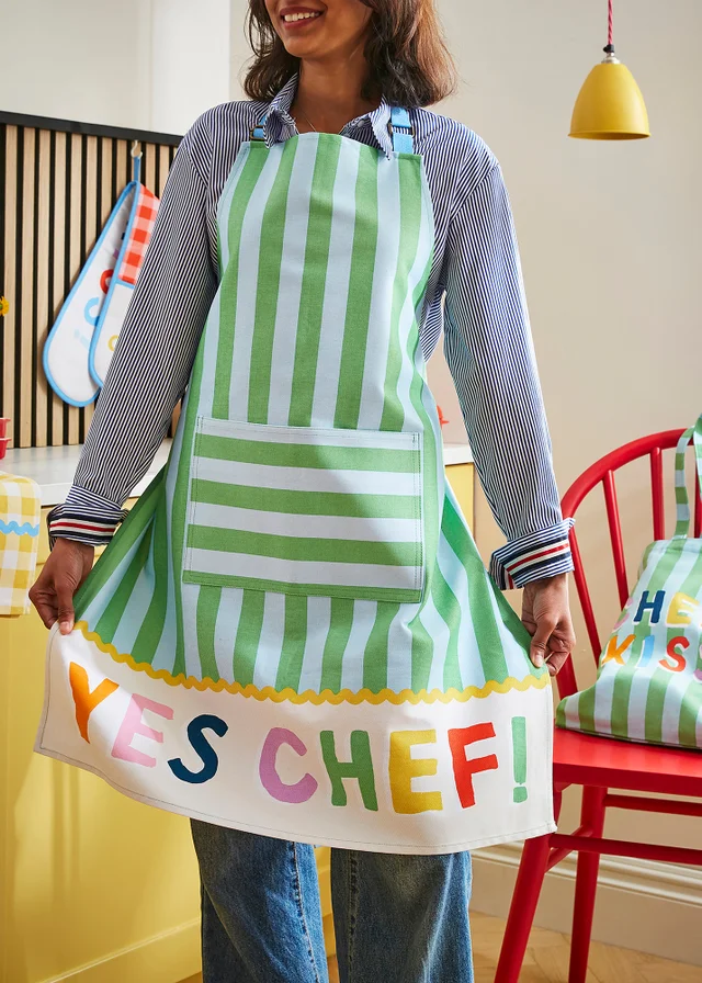 Ulster Weavers Yes Chef Multi Colour Apron - Cotton