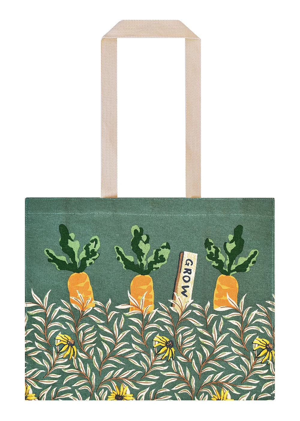 Ulster Weavers Time to Grow Green Shoulder Bag - Canvas - One Size Image 1
