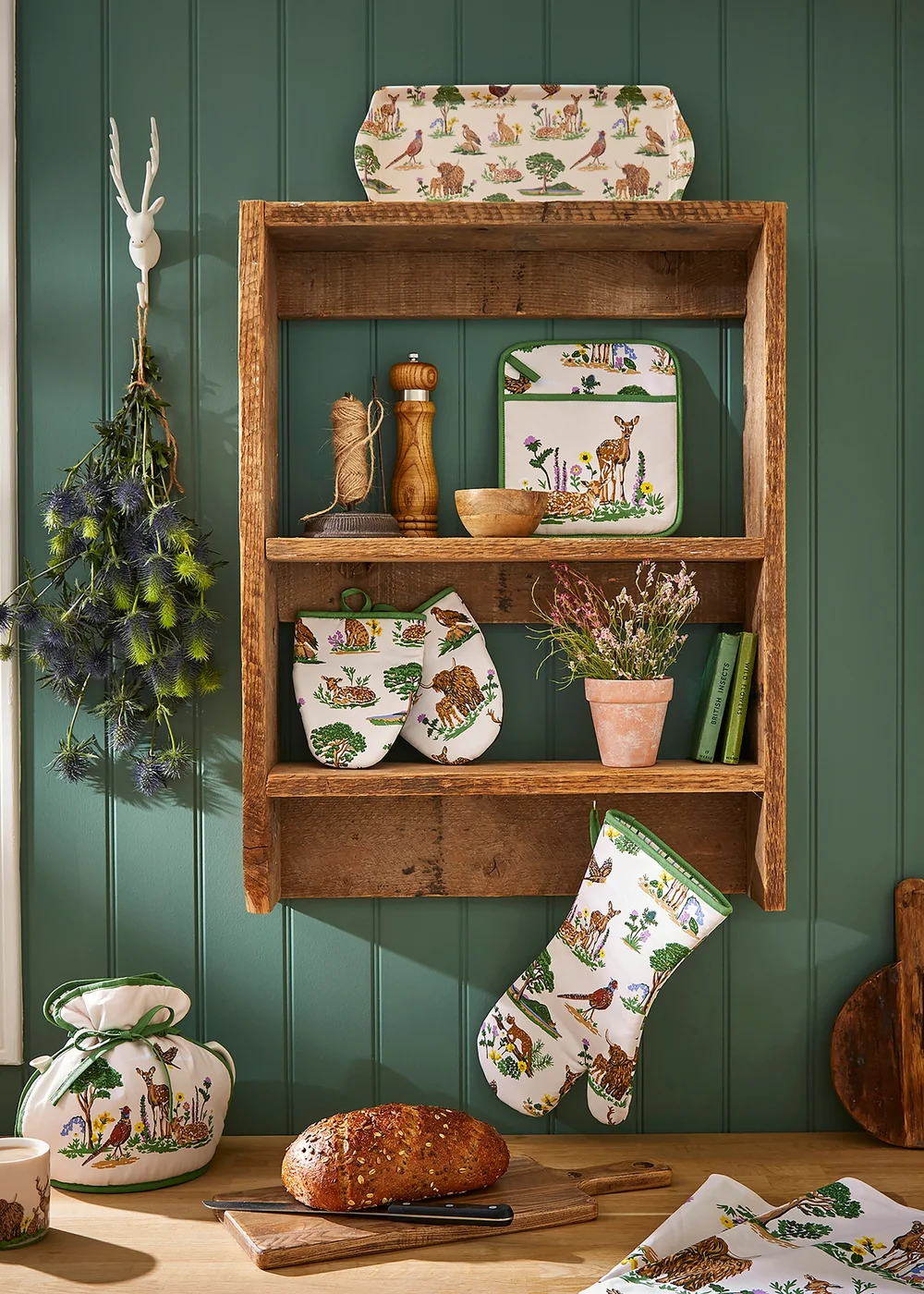 Ulster Weavers Thistlewood Green Tea Cosy - Muff - One Size Image 3