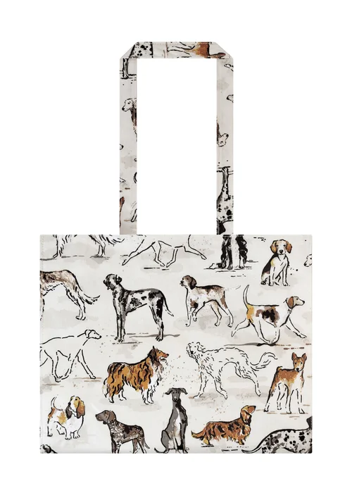 Ulster Weavers Country Dogs Brown Shoulder Bag - PVC - One Size Image 1