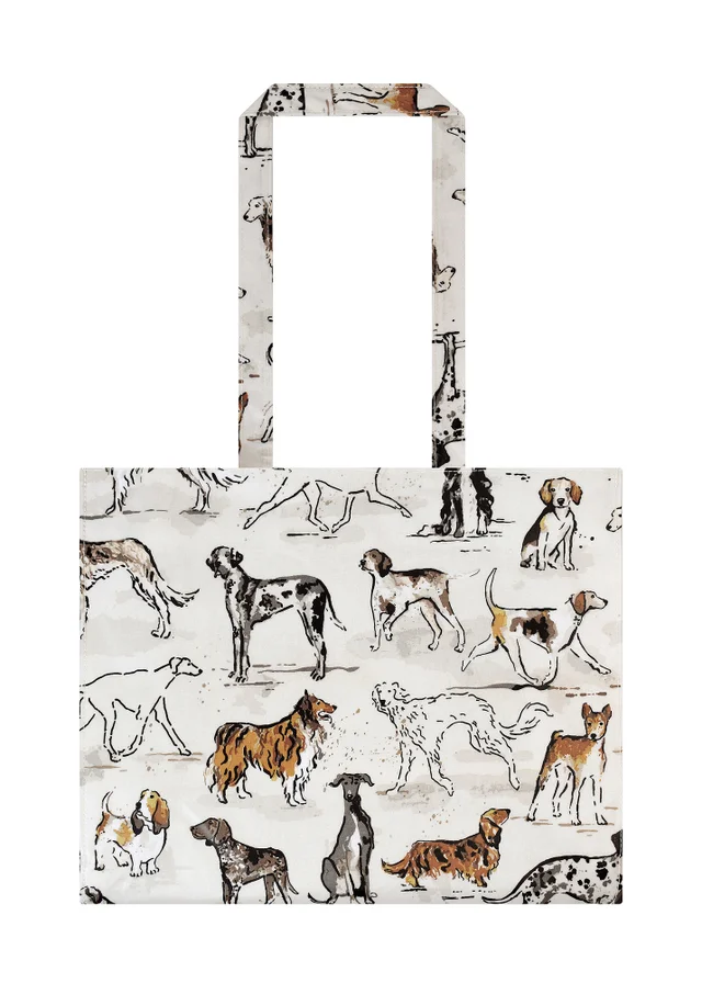 Ulster Weavers Country Dogs Brown Shoulder Bag - PVC