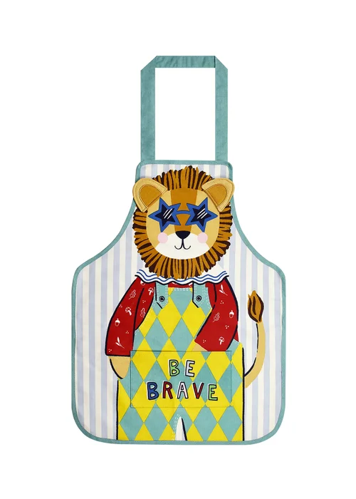 Ulster Weavers Leon Lion Multi Colour Apron - PVC - Kids - One Size Image 1