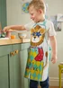 Ulster Weavers Leon Lion Multi Colour Apron - PVC - Kids - One Size Image 2
