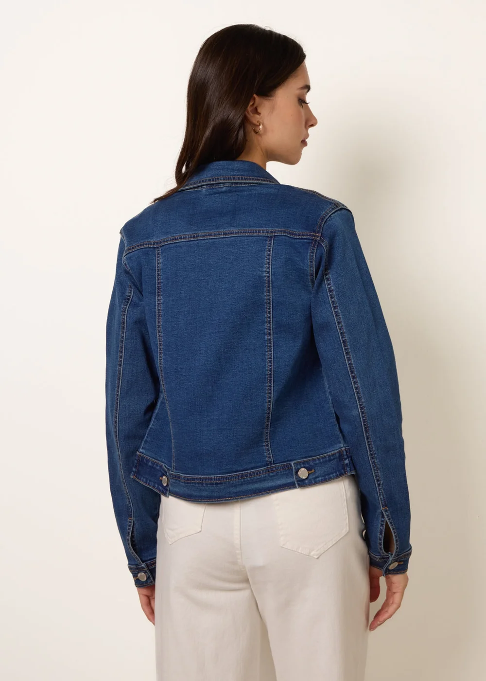 Blue Vanilla Blue Stretch Denim Jacket - XL Image 5