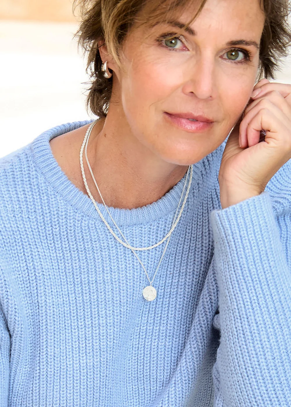 Cotton Traders Baby Blue Supersoft Jumper - 18 Image 2