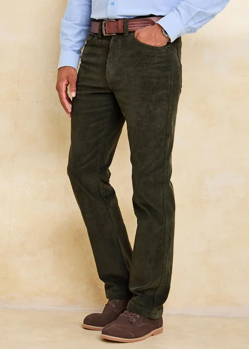 Cotton Traders Thyme Stretch Cord Jeans - 44/L31 Image 1
