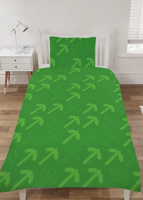 Minecraft Dark Blue Duvet Set Beddings - Single Image 2