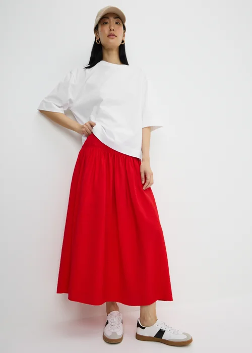 White Boxy T-Shirt - XL Image 2
