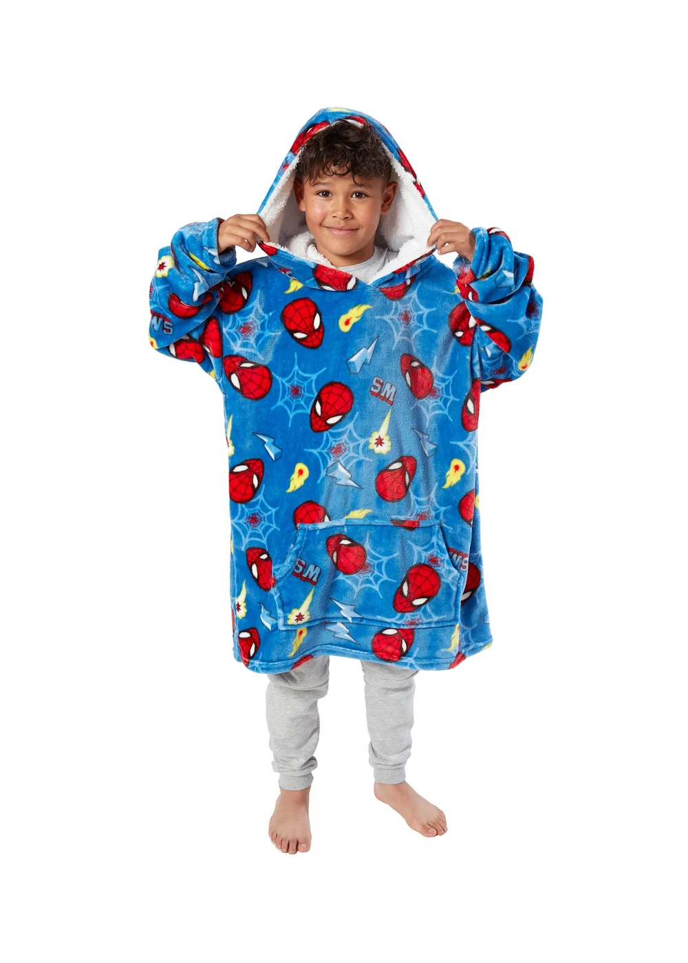 Disney's Spider-Man Hooded Fleece Blanket - One Size Image 1
