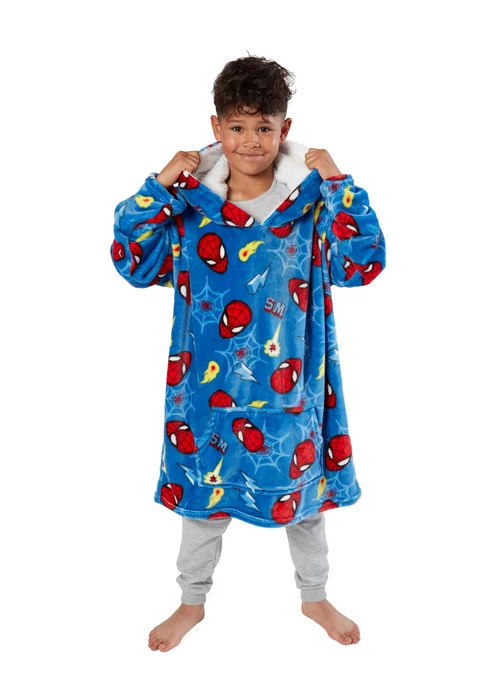 Disney's Spider-Man Hooded Fleece Blanket - One Size Image 3