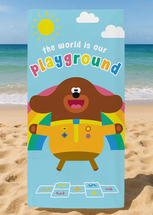 Hey Duggee Blue Towel - One Size Image 1