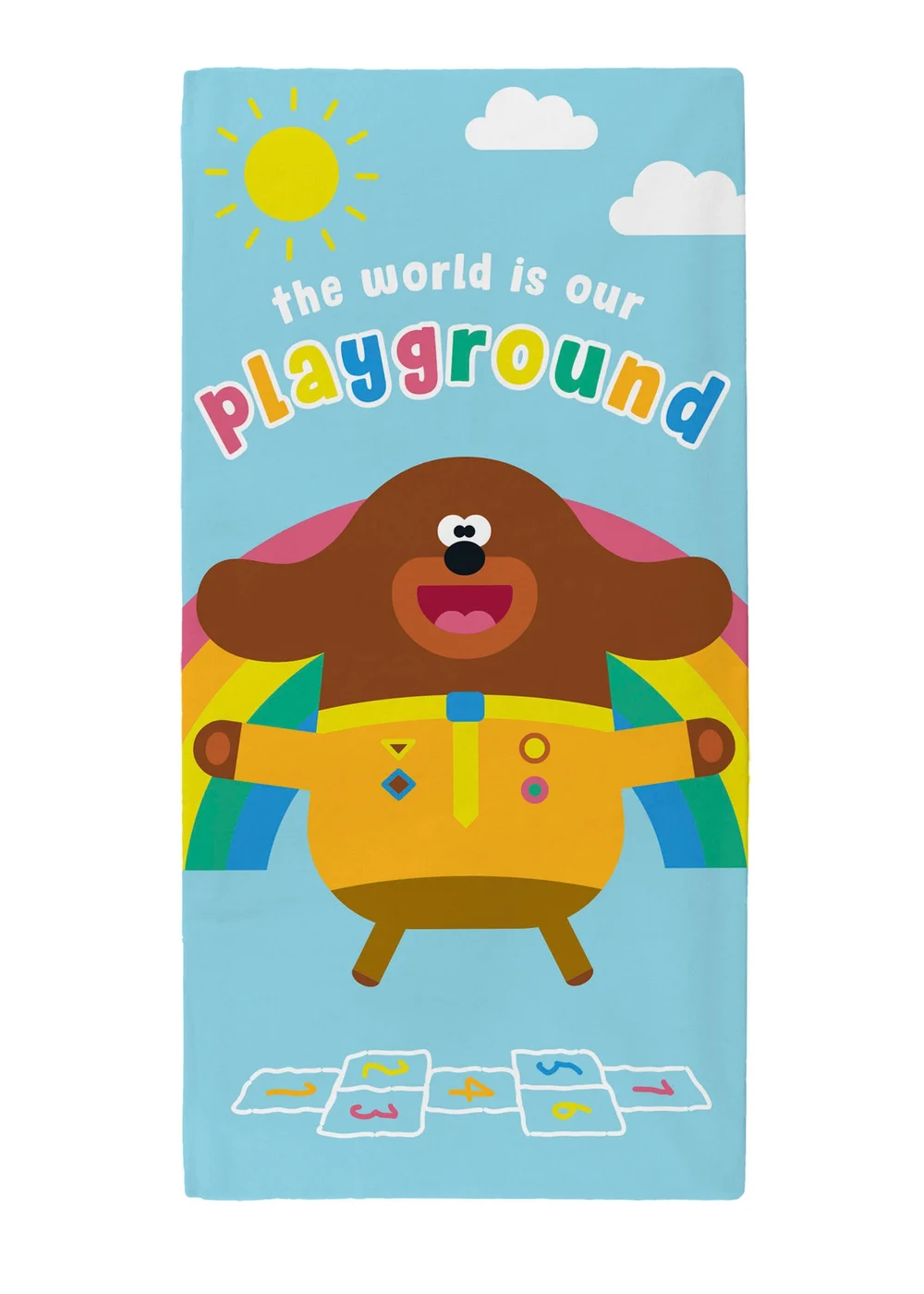 Hey Duggee Blue Towel - One Size Image 2