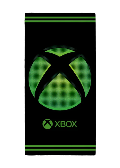 Xbox Black Towel - One Size Image 2