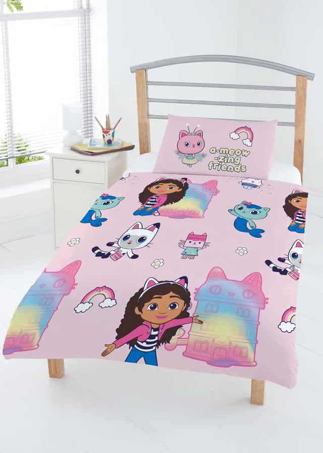 Gabby's Dollhouse Rainbow duvet set