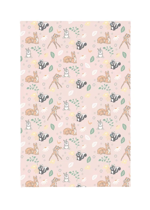 Disney's Bambi Floral Blanket - One Size Image 1