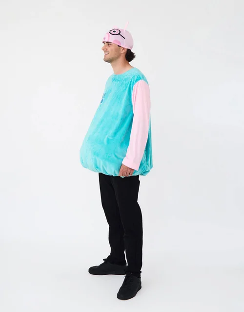 Vanilla Underground Peppa Pig Adults Blue Daddy Pig Costume - L/XL Image 2
