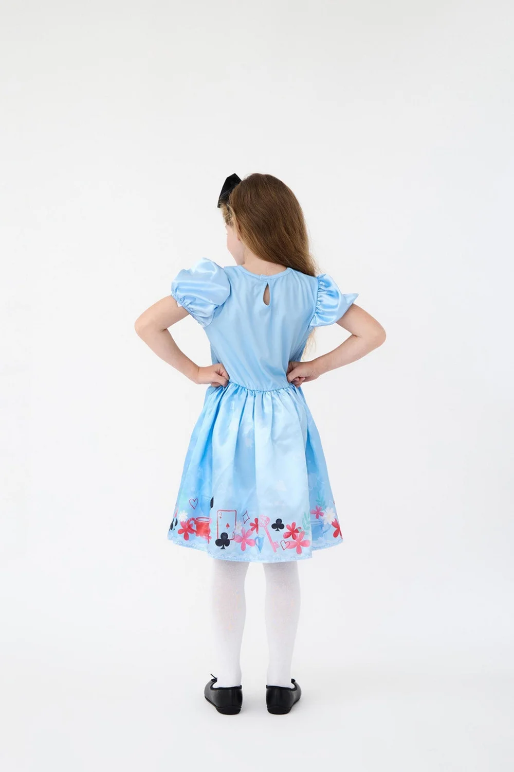 Vanilla Underground Kids Blue Wonderful Alice Costume (3-10 Years) - Size 6-8 Image 3