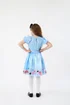Vanilla Underground Kids Blue Wonderful Alice Costume (3-10 Years) - Size 6-8 Image 3