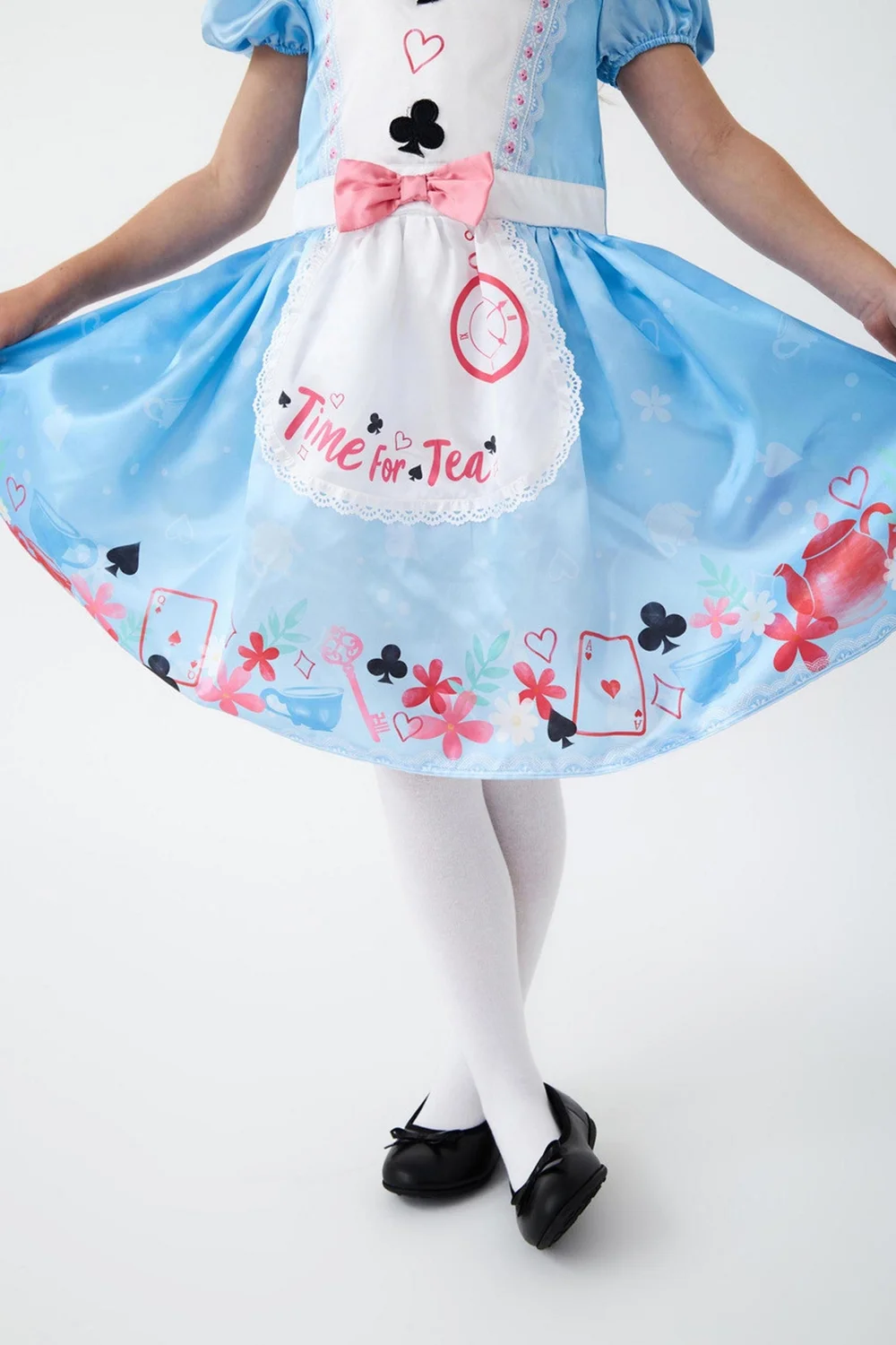 Vanilla Underground Kids Blue Wonderful Alice Costume (3-10 Years) - Size 6-8 Image 5