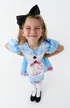 Vanilla Underground Kids Blue Wonderful Alice Costume (3-10 Years) - Size 6-8 Image 2