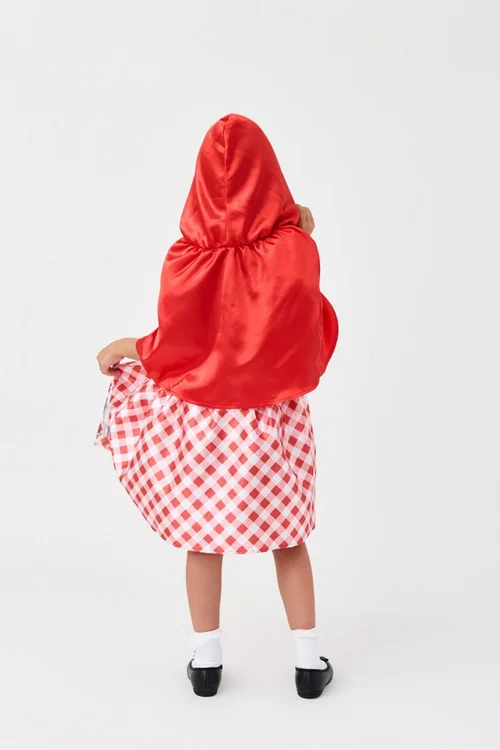 Vanilla Underground Little Red Riding Hood Kids Costume (3 - 10 Years) - 3-4 Yrs Image 3