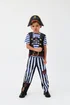 Vanilla Underground Kids Multicoloured Fearsome Pirate Boys Costume (3 - 10 Years) - 8-10 Yrs Image 2