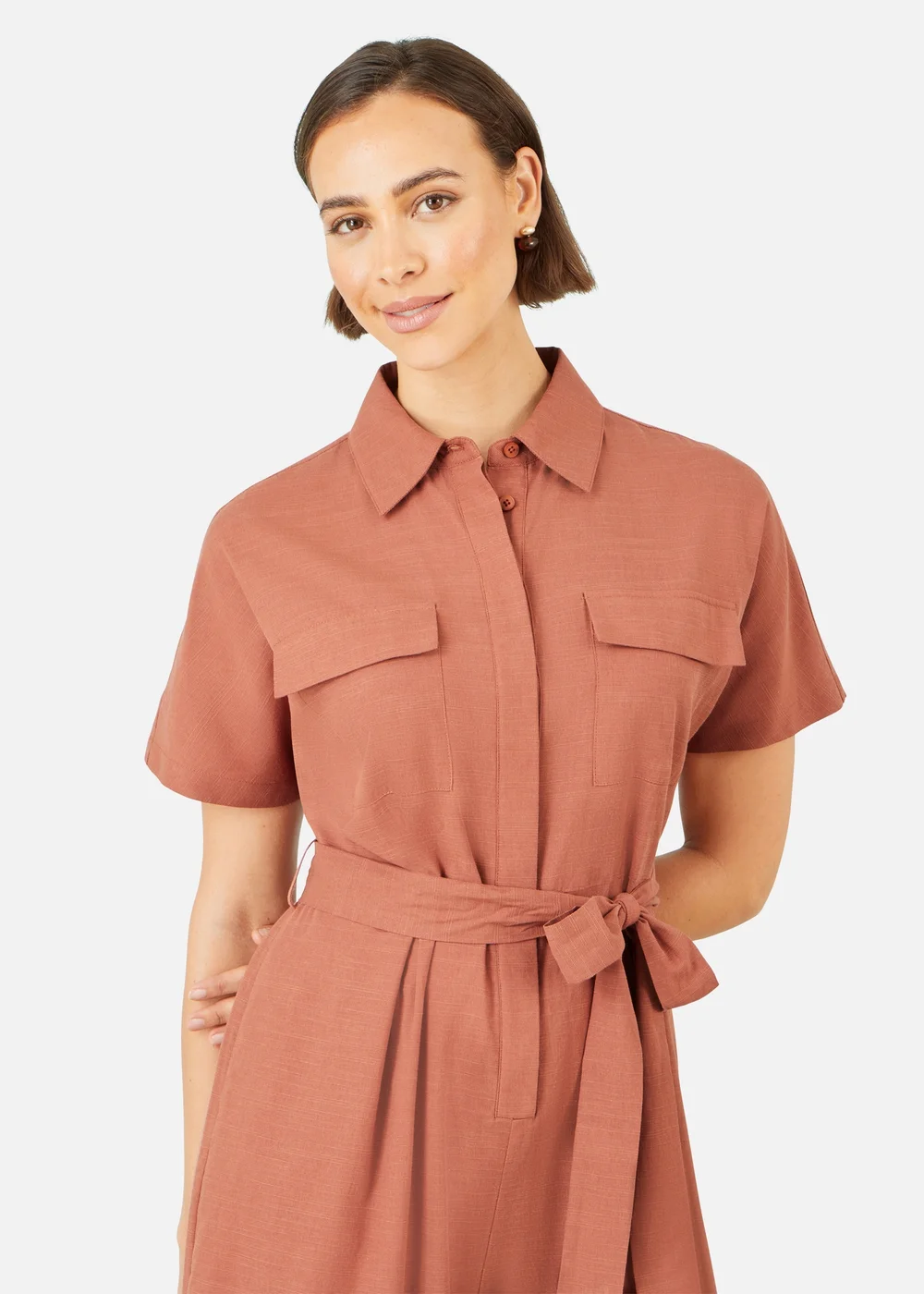 Yumi Utility Relaxed Jumpsuit - 8 Image 3