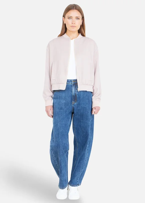 Yumi Stone Relaxed Lightweight Bomber Jacket - 14 Image 2