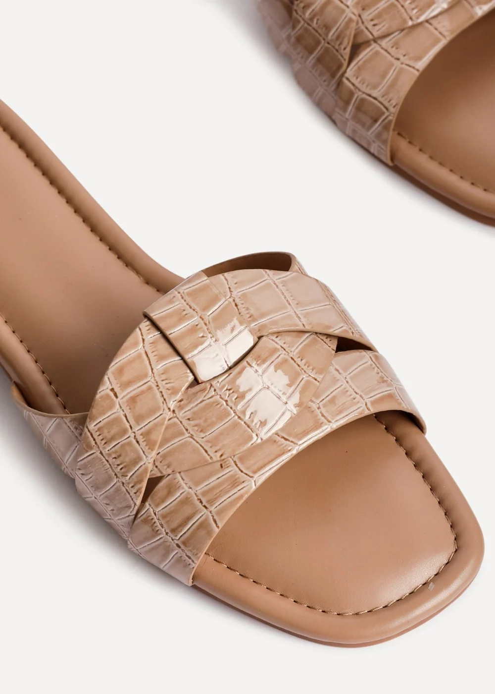 Linzi Fletcher Mocha Slider Sandals - 7 Image 5
